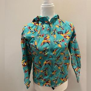 Patagonian kids raincoat